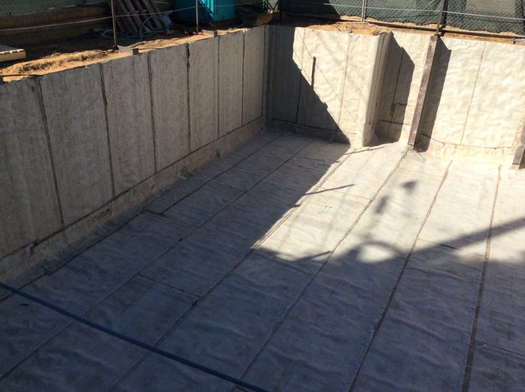 3rd party review of below grade waterproofing assembly for private residence.   Completed in 2014.